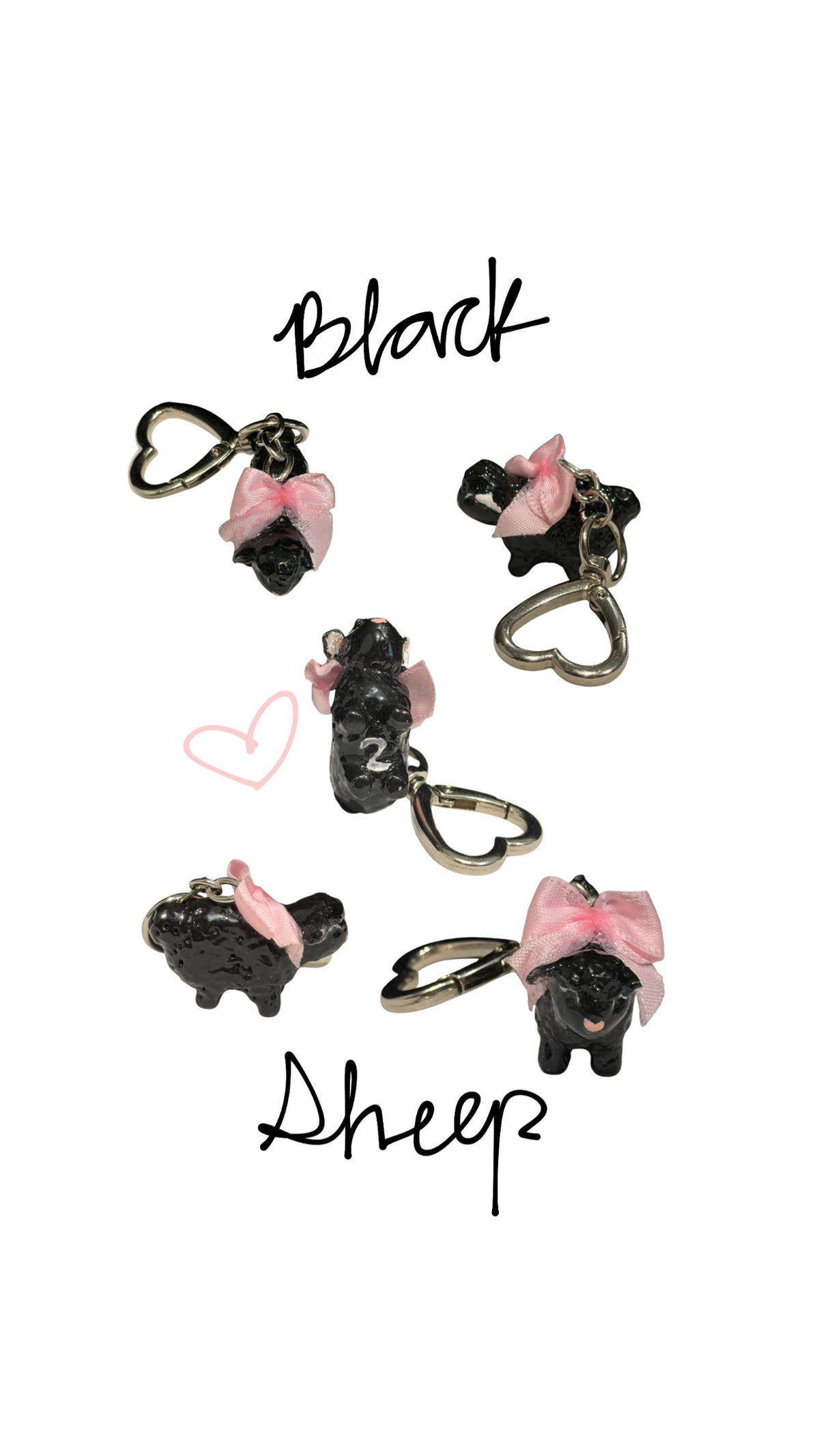 Sheep Keychain
