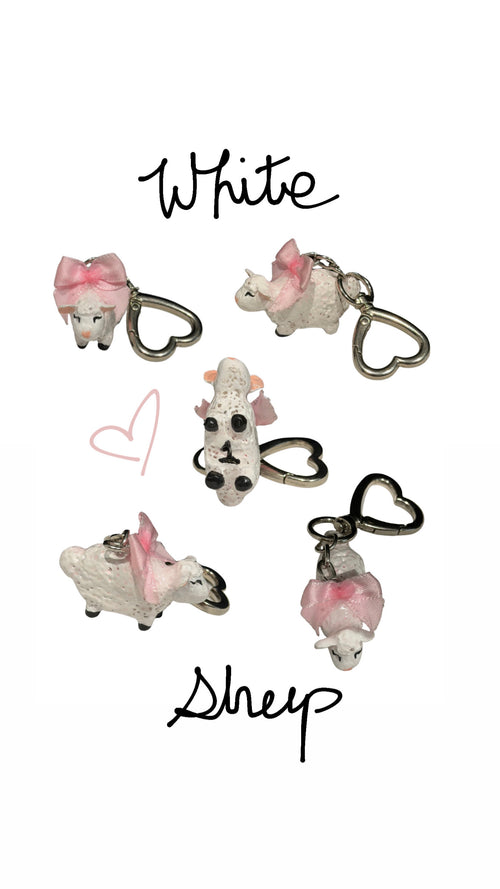 Sheep Keychain
