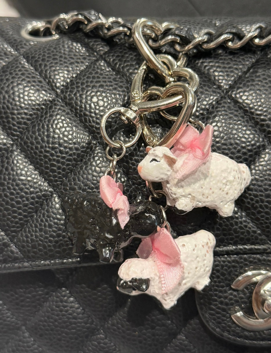 Sheep Keychain