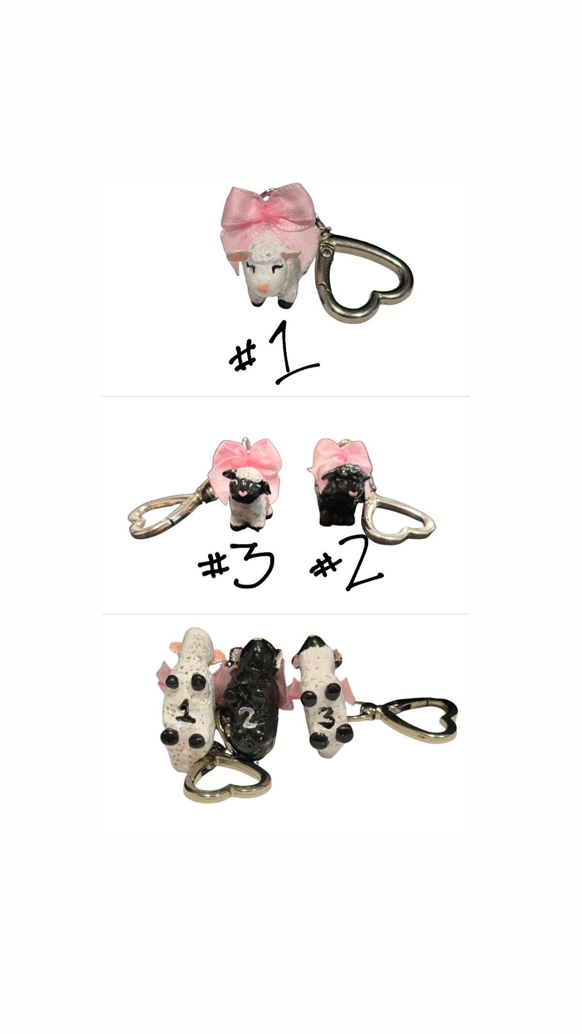 Sheep Keychain