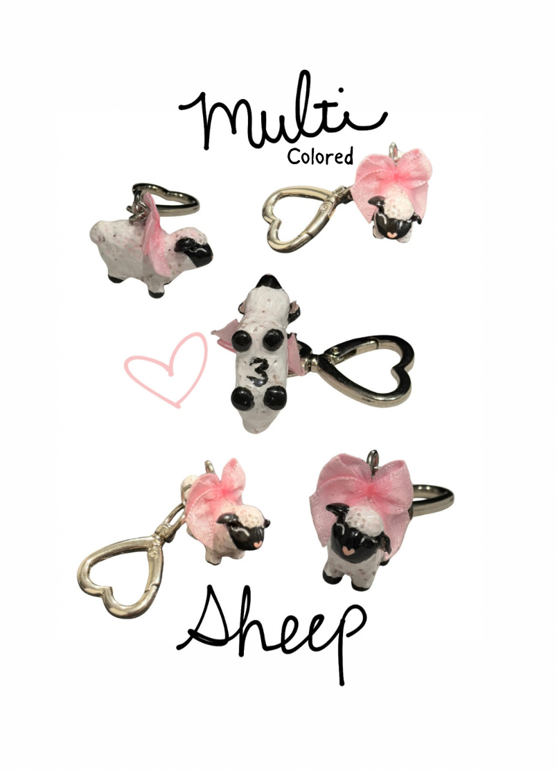 Sheep Keychain